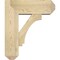 Ekena Millwork Imperial Craftsman Rough Sawn Bracket w/ Offset Brace, Douglas Fir, 8"W x 22"D x 26"H BKT0806X22X26IMP04RDF - alternate 2